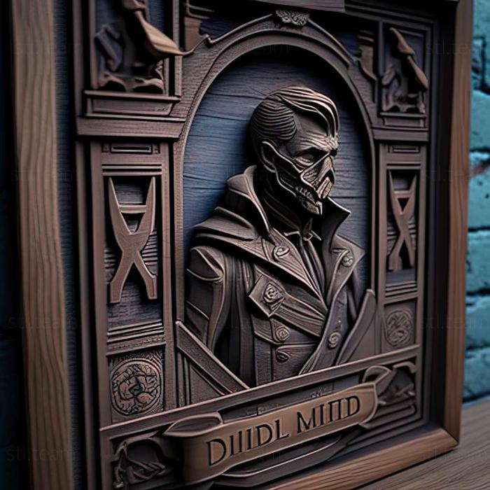 3D model Dishonored Dunwall City Trials game (STL)